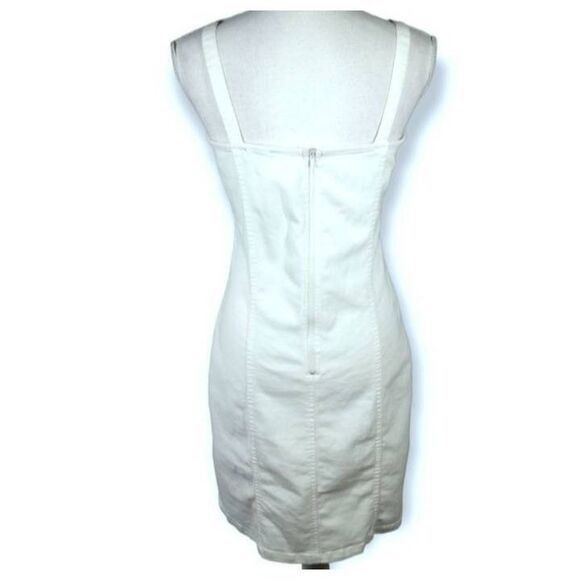 DEREK HEART WHITE DRESS SZ.L NWT. - Picture 4 of 6